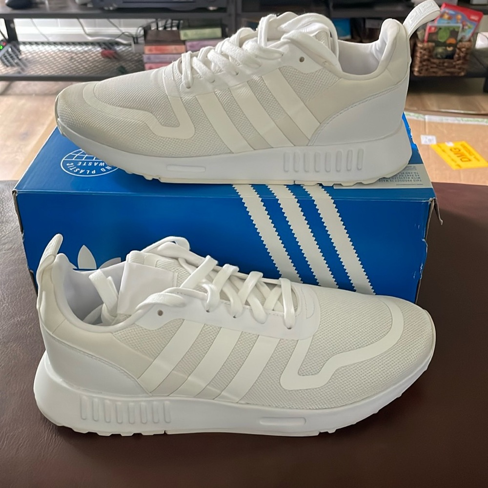 Adidas White Multix Men’s 9